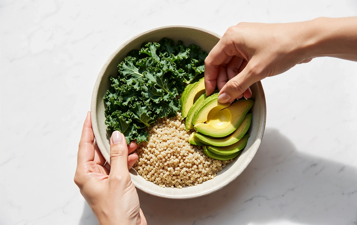 Préparation d'un repas équilibré